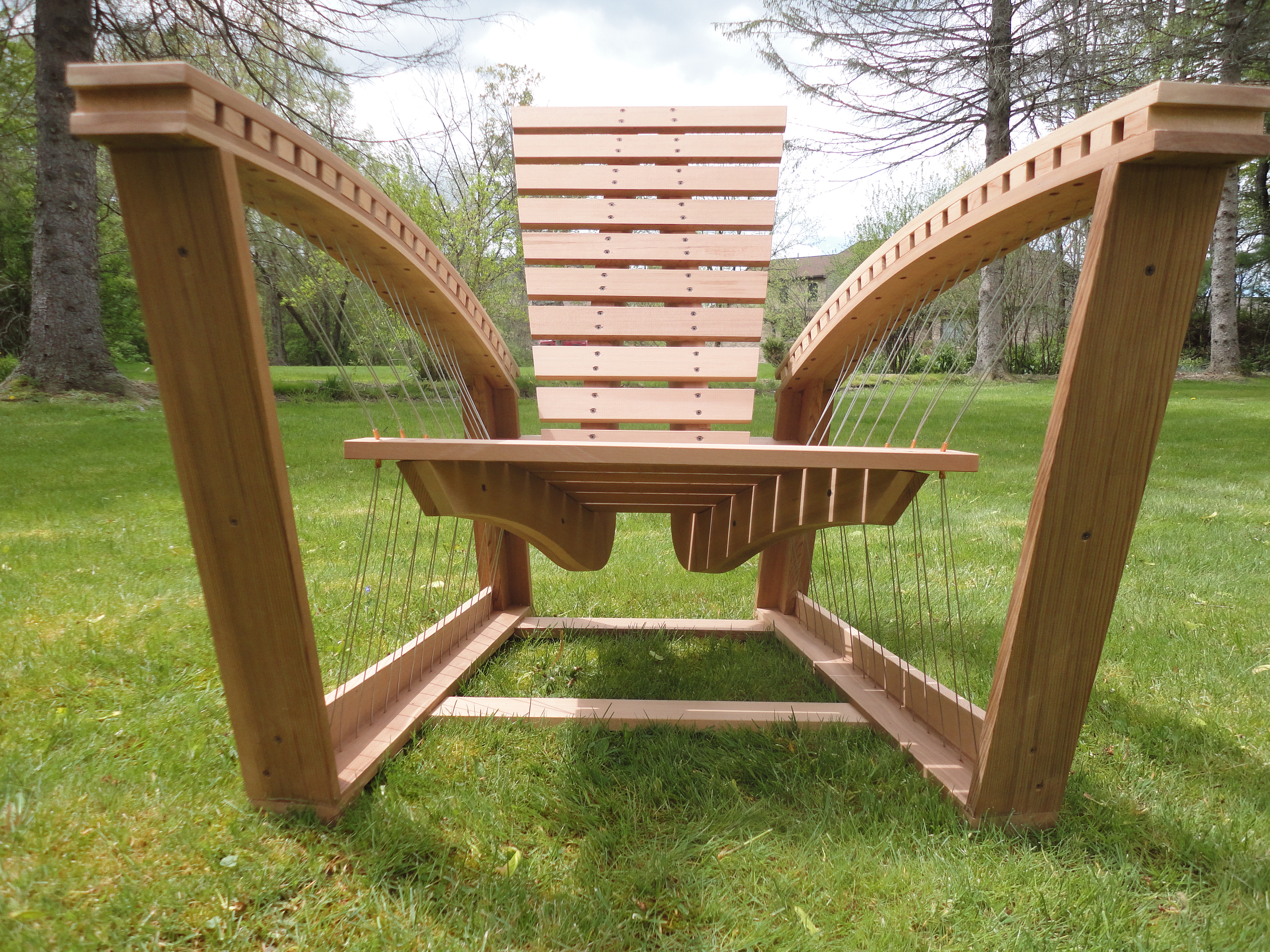 DIY Make Adirondack chaise lounge chair plans Plans Built antique 